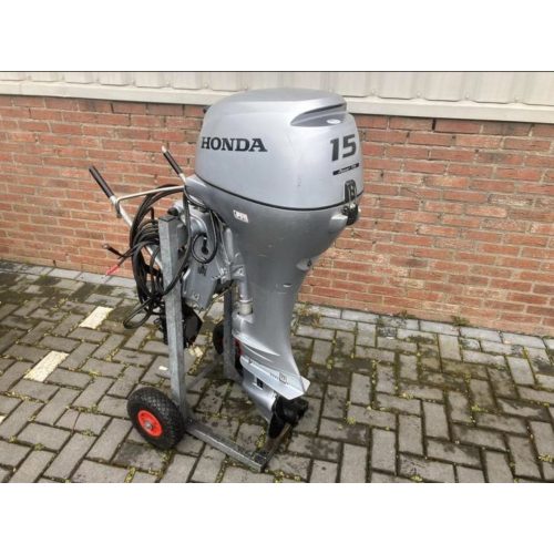 Honda 15 pk 4 takt, powertrim uniek - Afbeelding 3